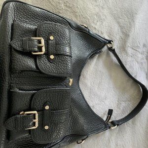 Pebbled Leather Burberry Bag